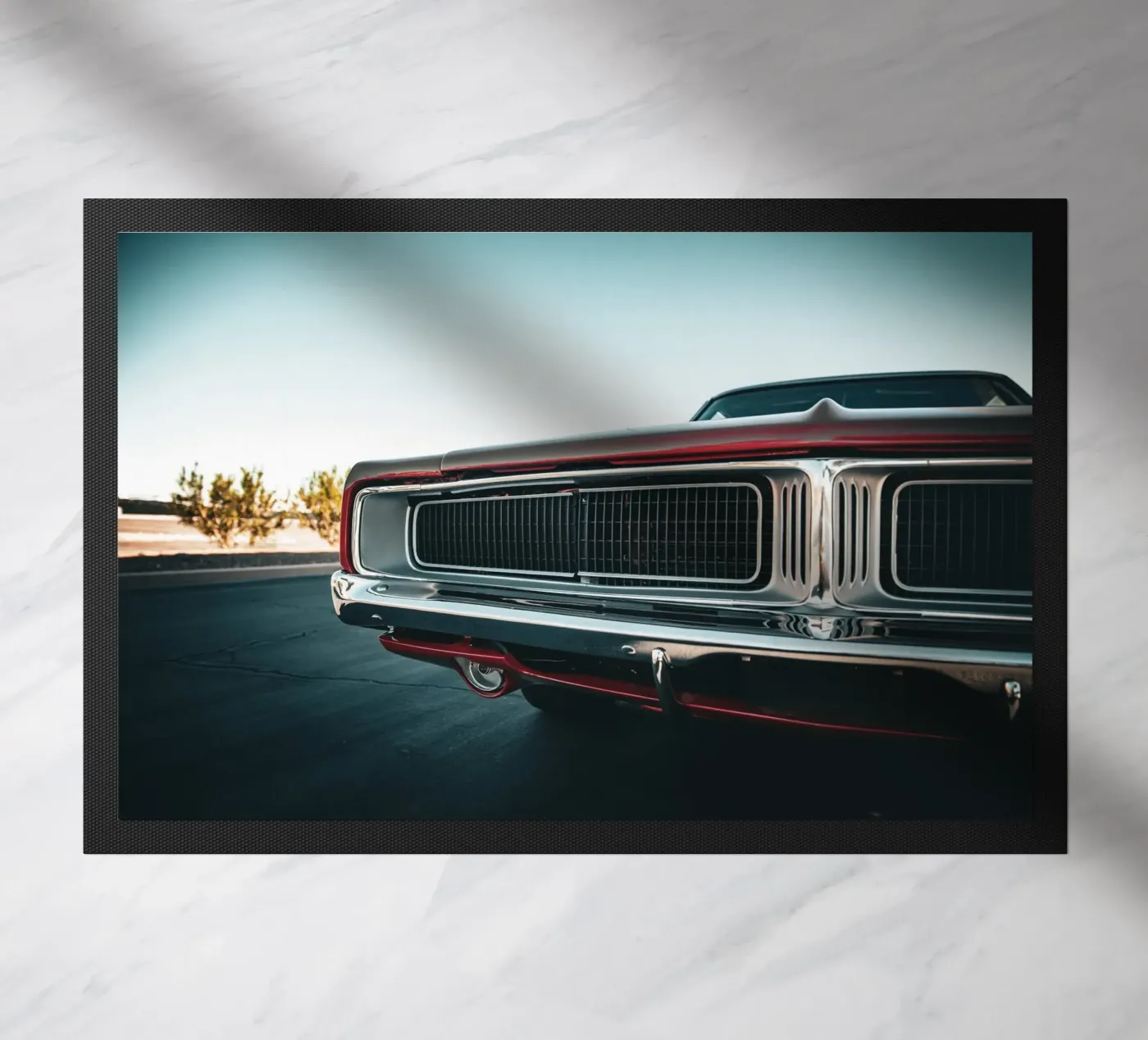 Dodge deurmat van Flo Klein Gallery
