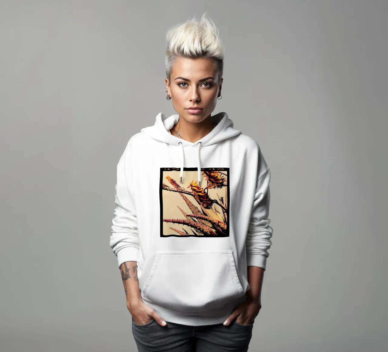 Homeland felpa con cappuccio da Ballack Art House
