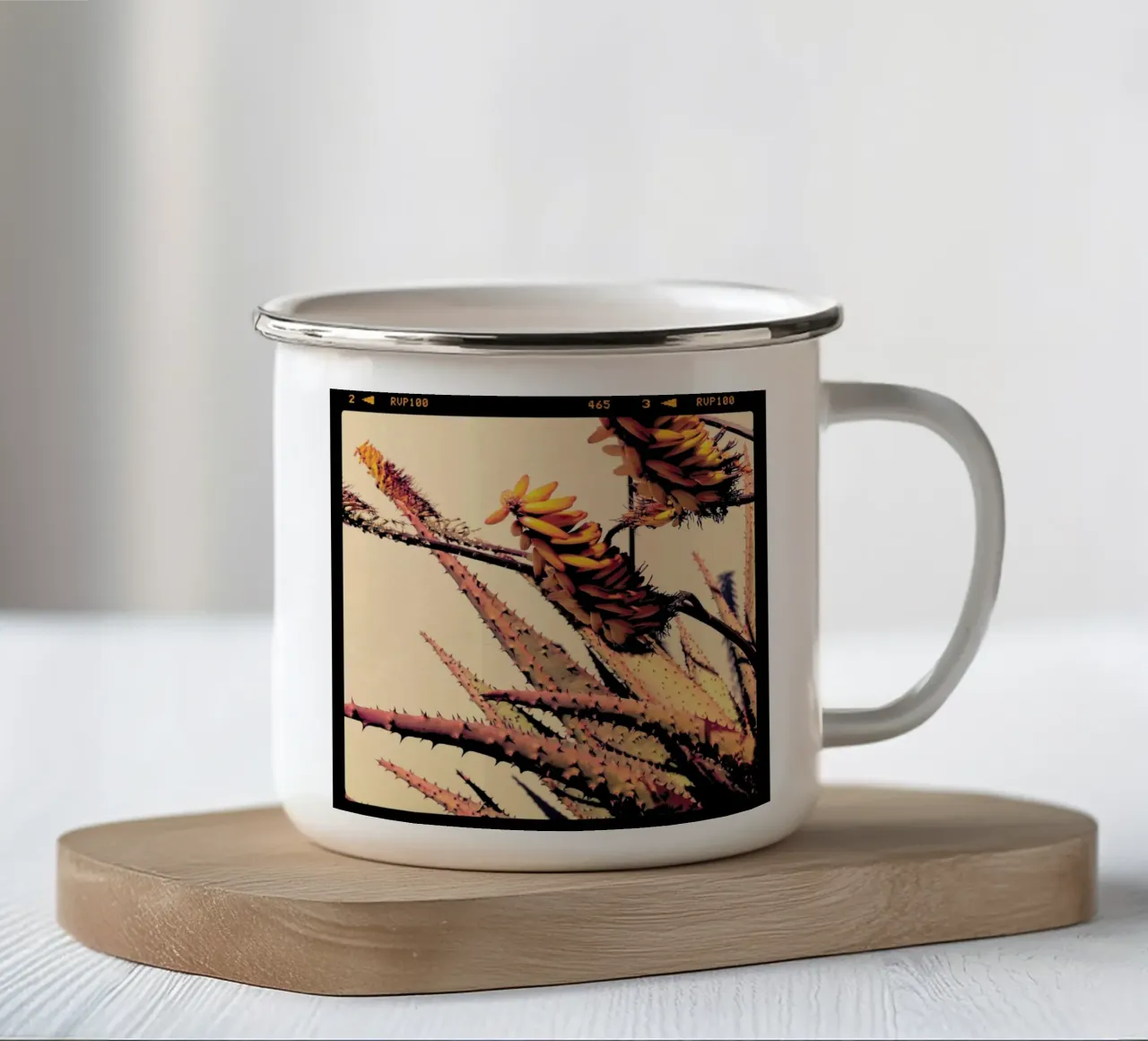 Homeland tazza in smalto da Ballack Art House