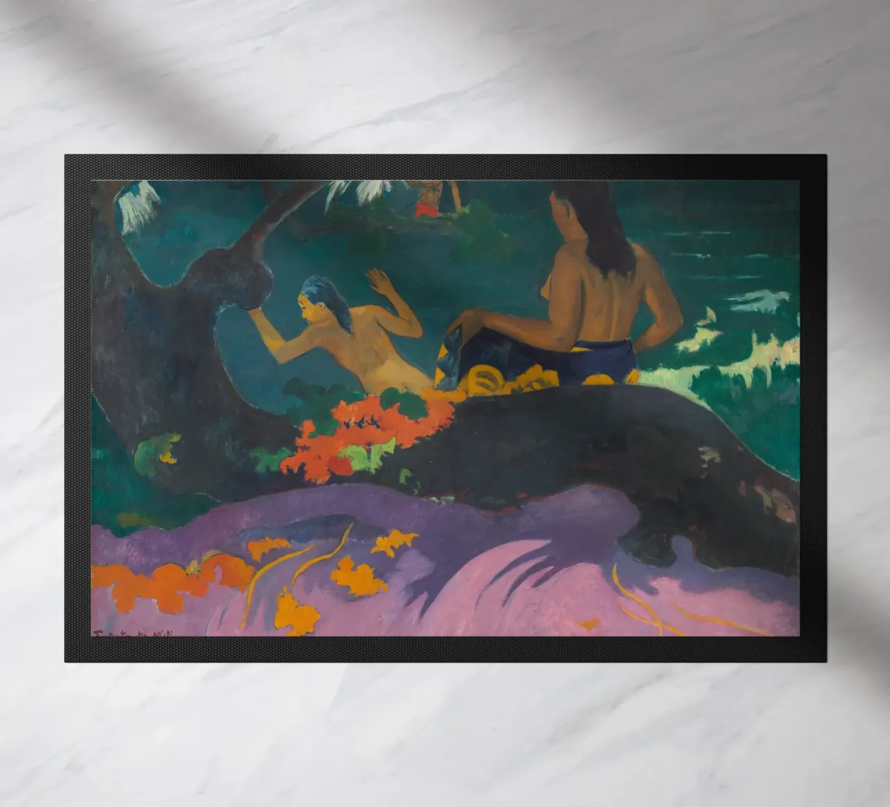 Paul Gauguin - Fatata te miti (il mare) zerbino da Timeless Artworks