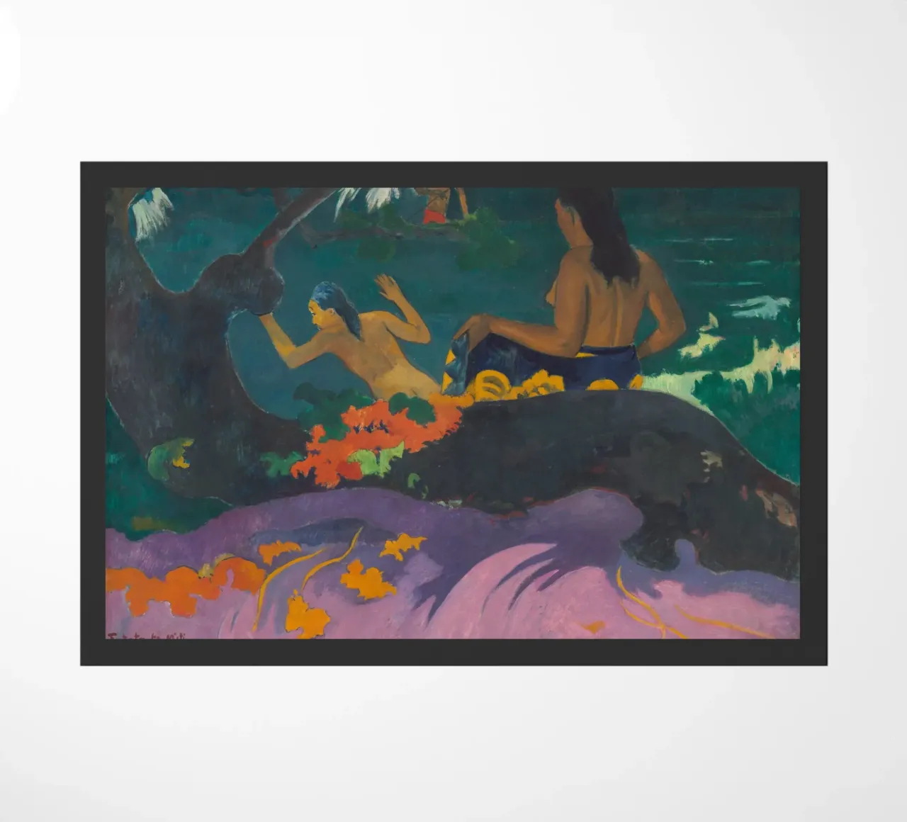 Paul Gauguin - Fatata te miti (il mare) zerbino da Timeless Artworks