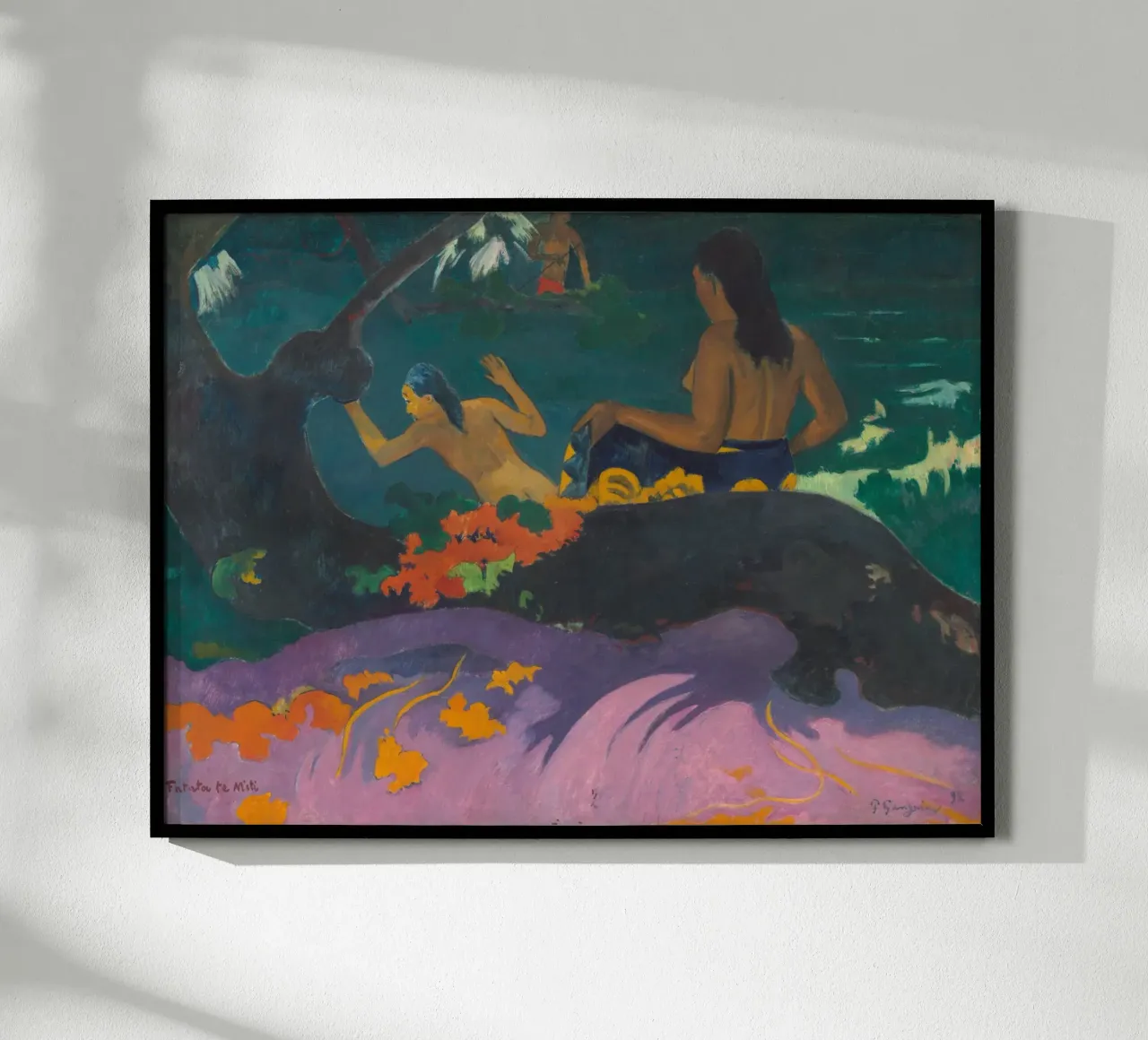 Paul Gauguin - Fatata te miti (das Meer) Poster von Timeless Artworks