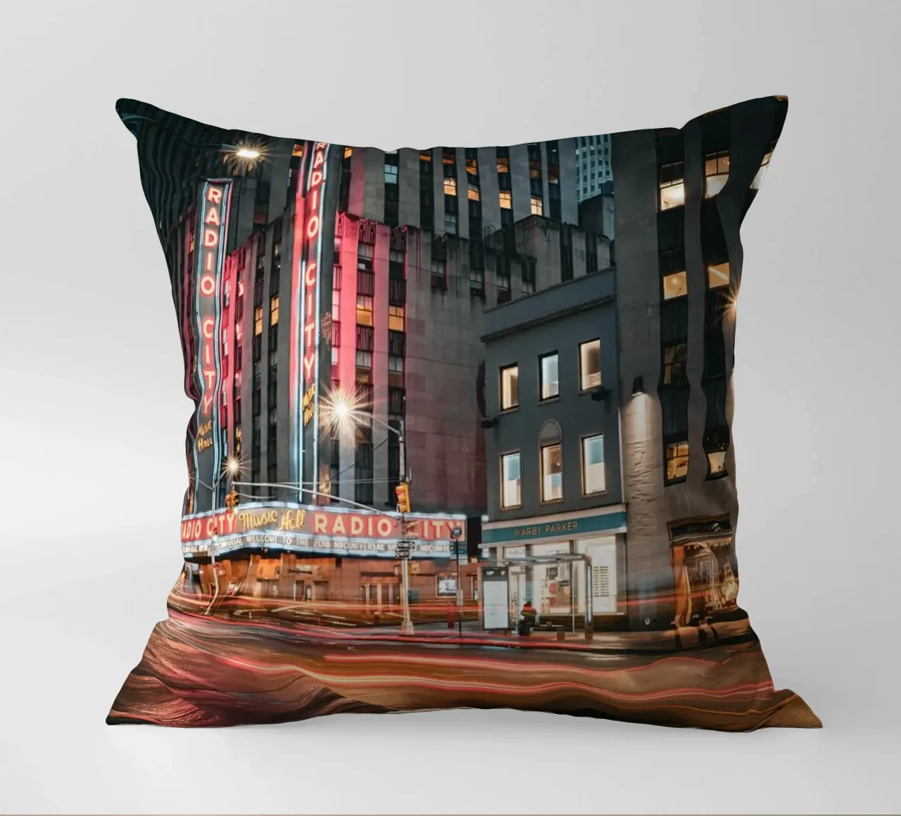 New York Streets cuscino da Flo Klein