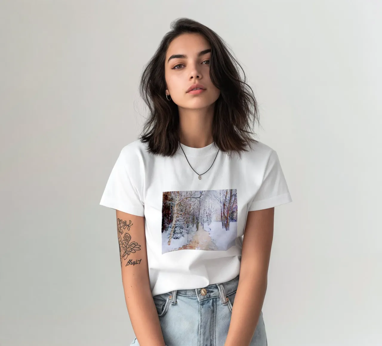Inverno t-shirt da Massimo Frascogna