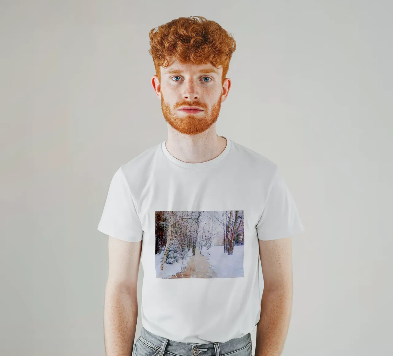 Inverno t-shirt da Massimo Frascogna