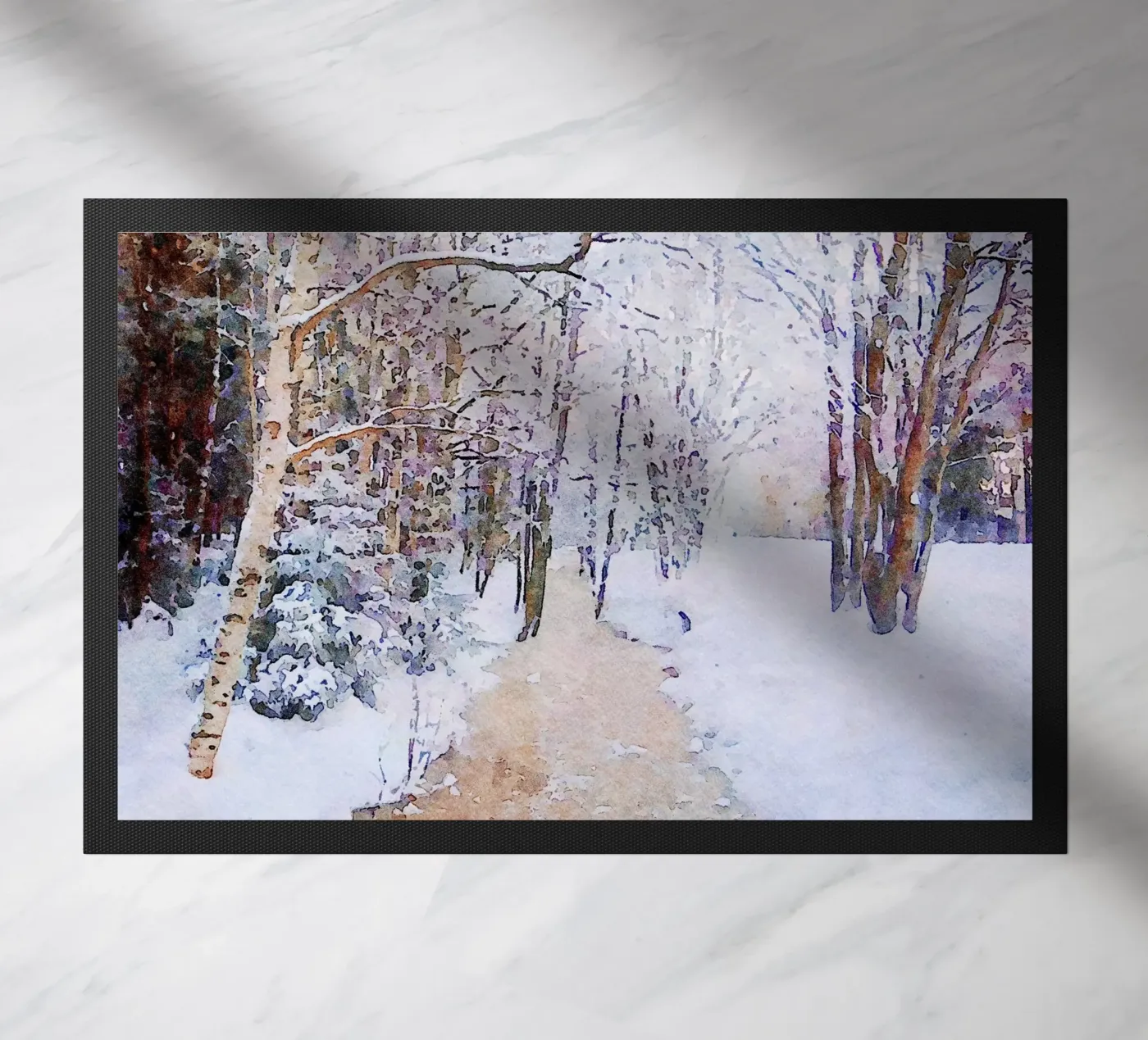 Hiver paillasson de Massimo Frascogna