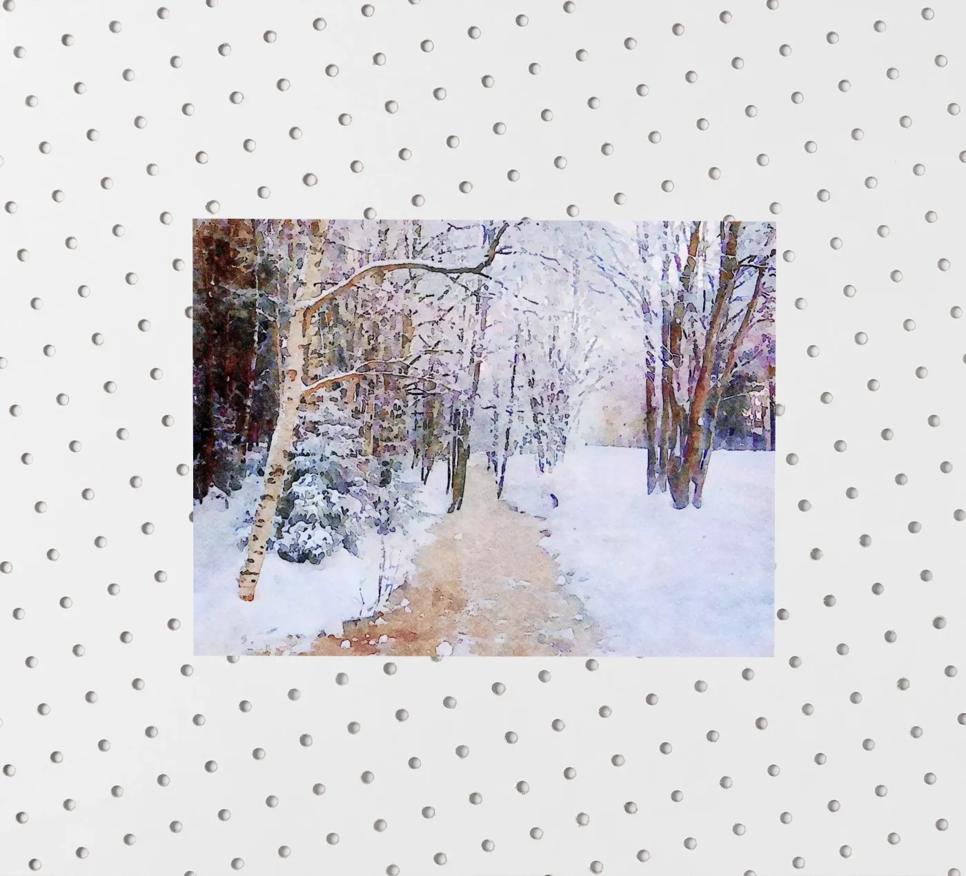 Winter Sticker von Massimo Frascogna