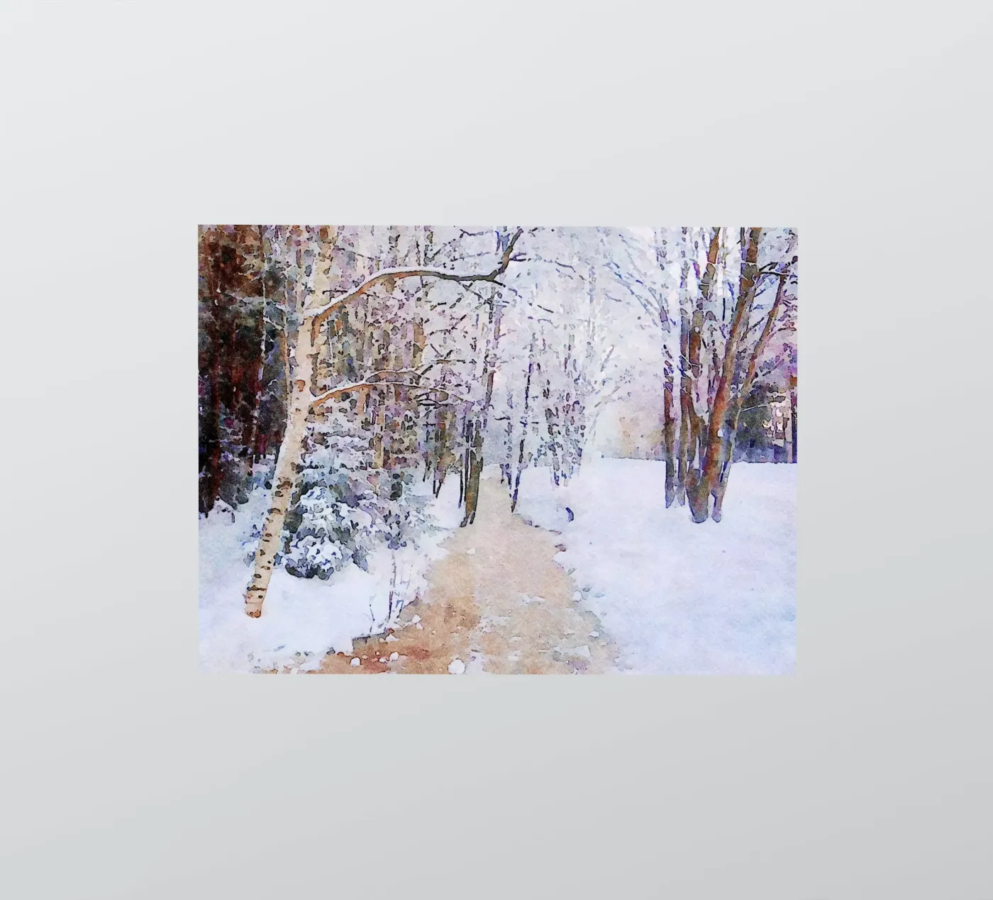 Winter Sticker von Massimo Frascogna