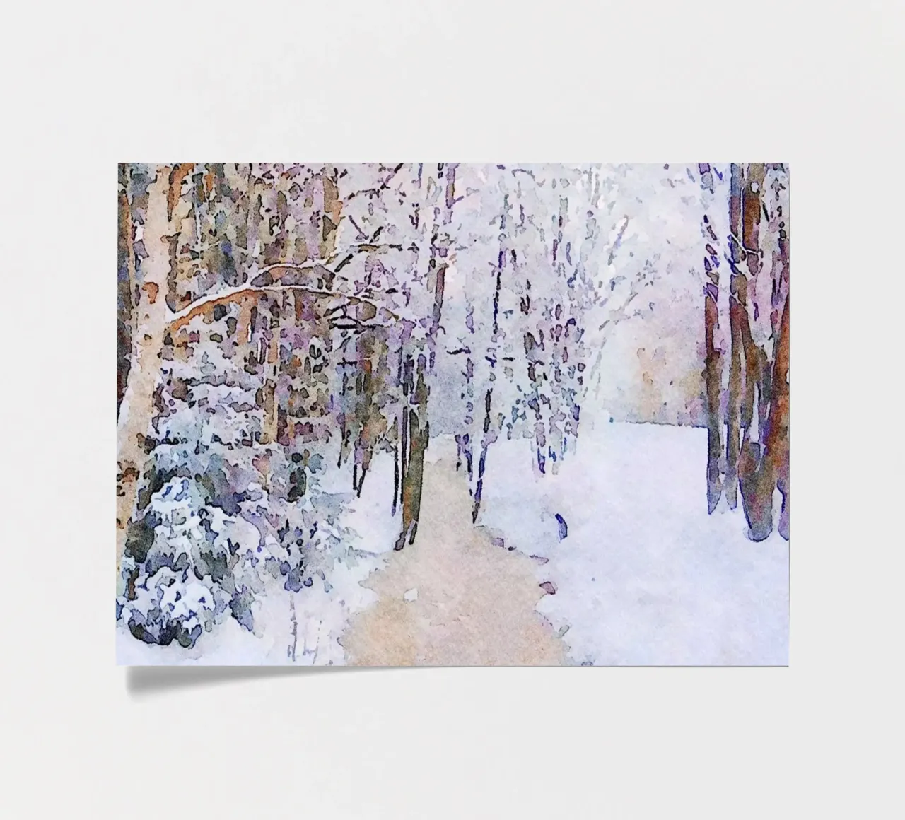 Winter sticker sheet by Massimo Frascogna