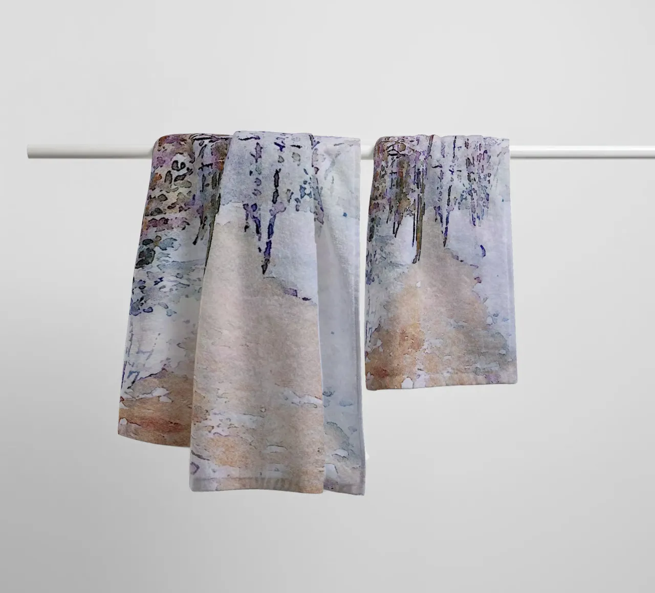 Inverno asciugamano da bagno da Massimo Frascogna