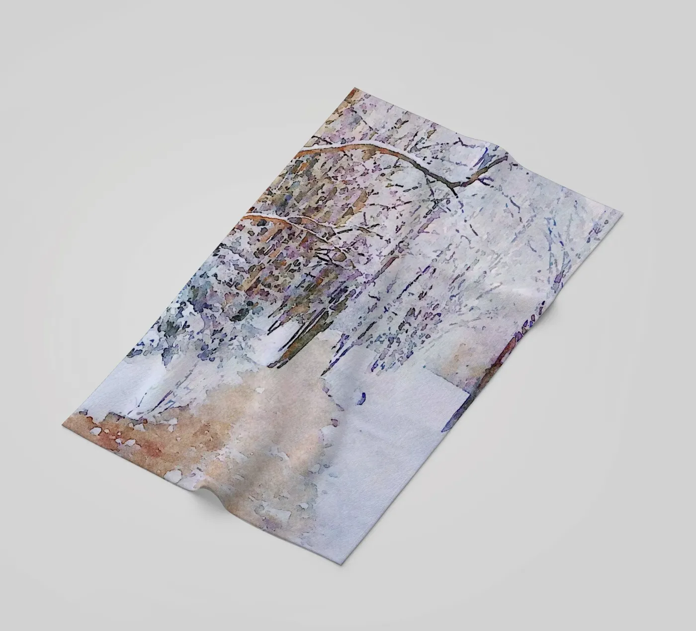 Winter strandhanddoek van Massimo Frascogna
