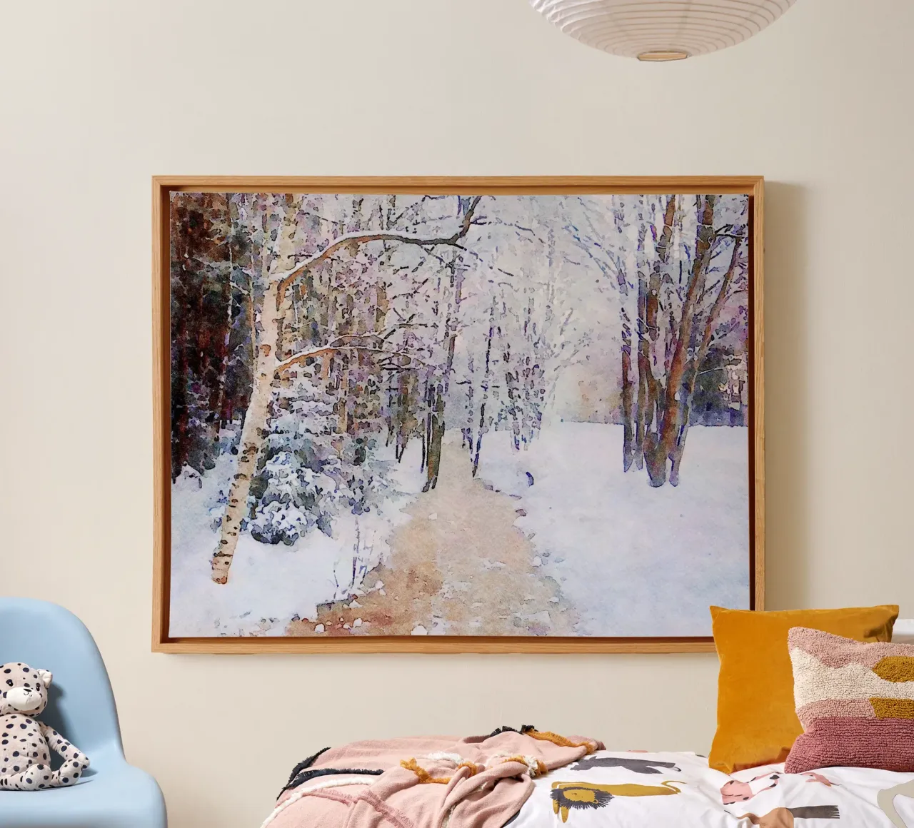 Inverno tela da Massimo Frascogna