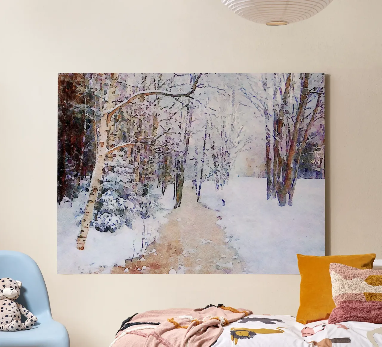 Inverno tela da Massimo Frascogna