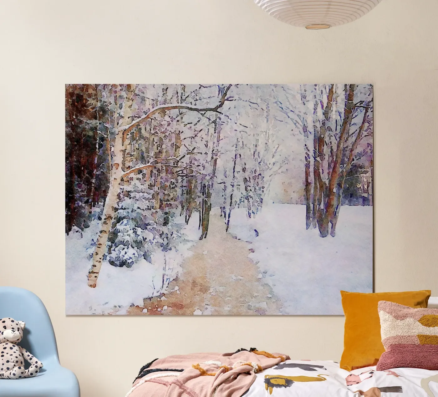 Winter poster by Massimo Frascogna