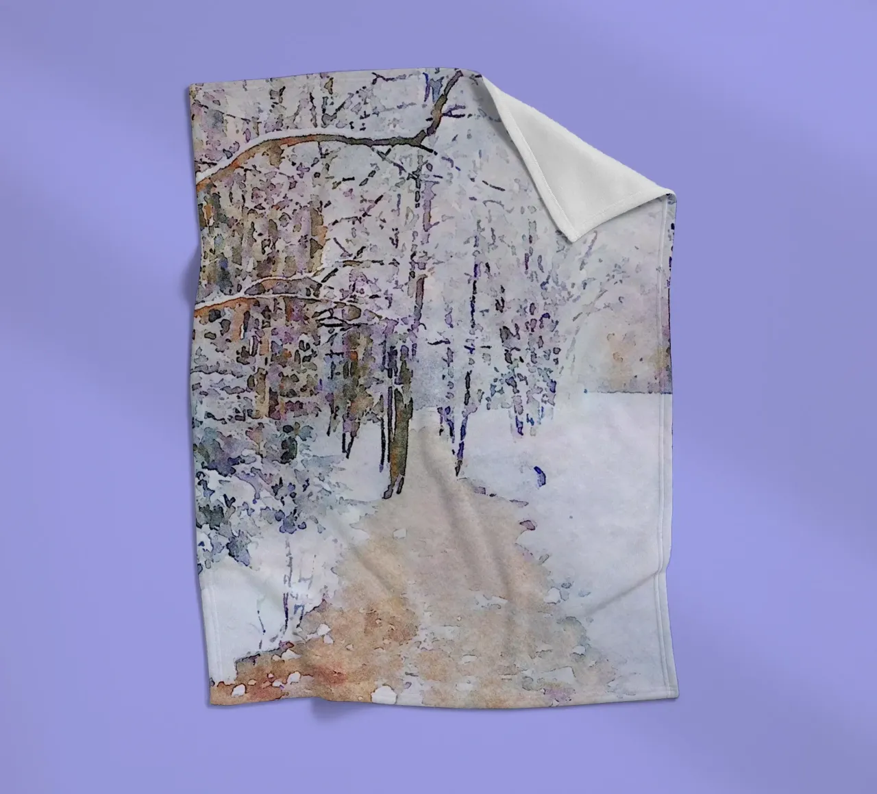 Winter Fleecedecke von Massimo Frascogna