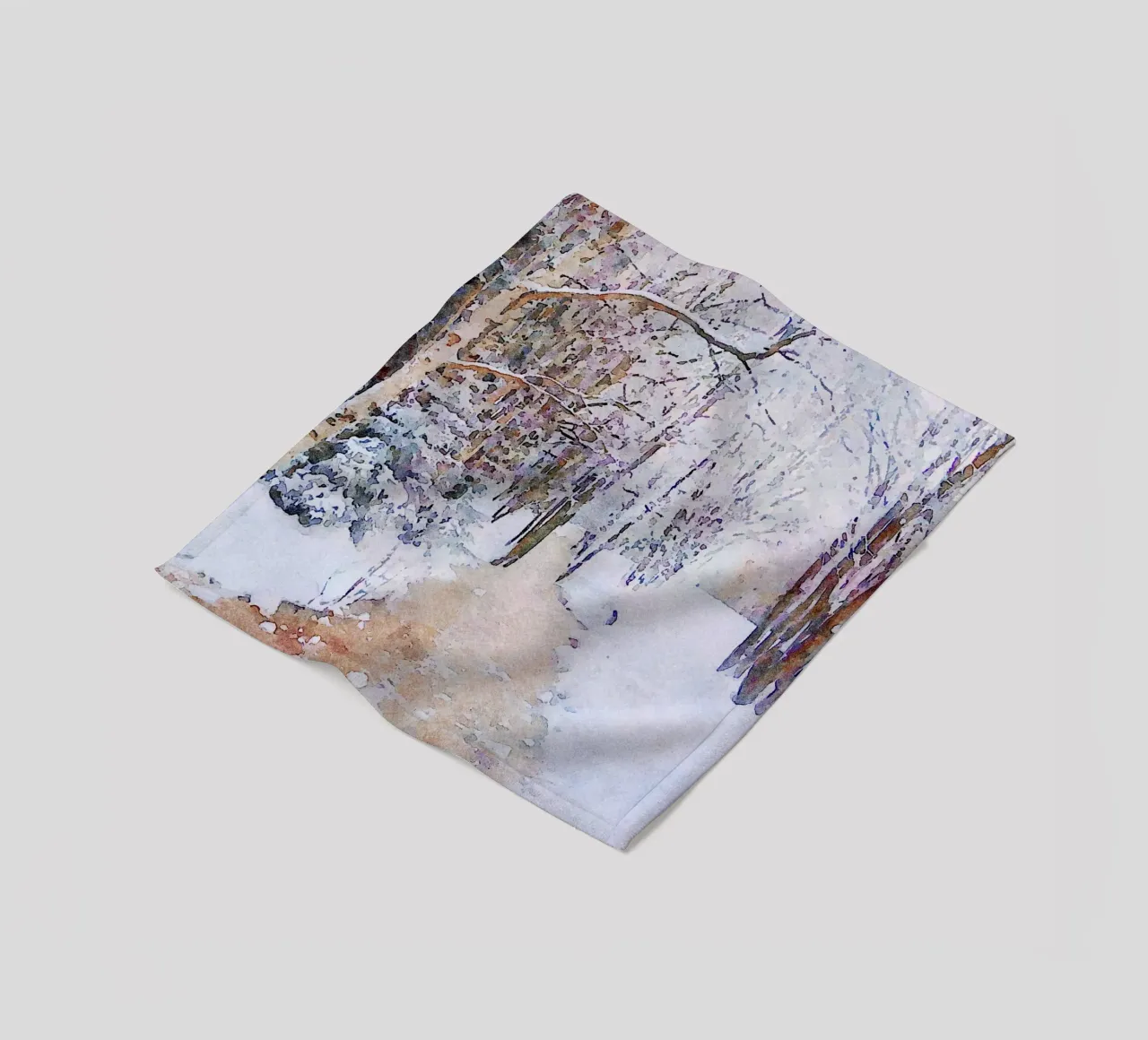 Winter Fleecedecke von Massimo Frascogna