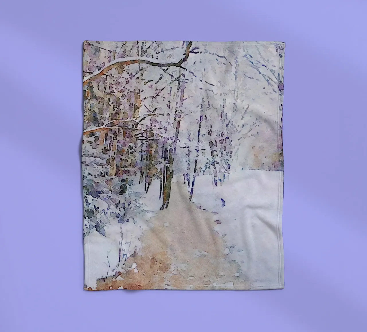 Winter Fleecedecke von Massimo Frascogna