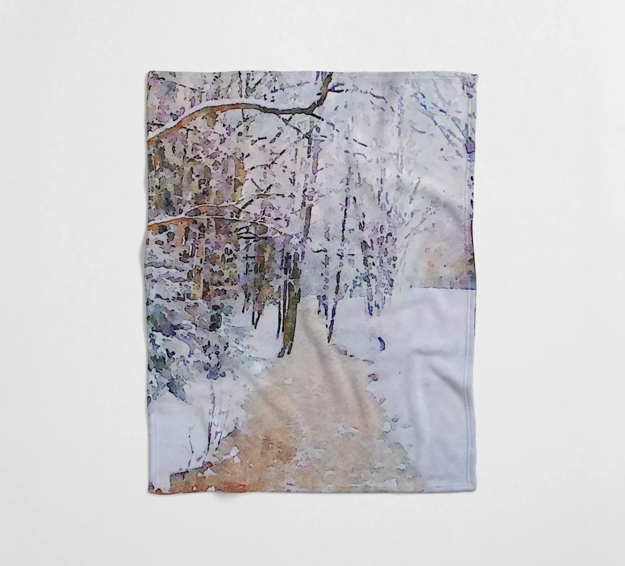 Winter Fleecedecke von Massimo Frascogna