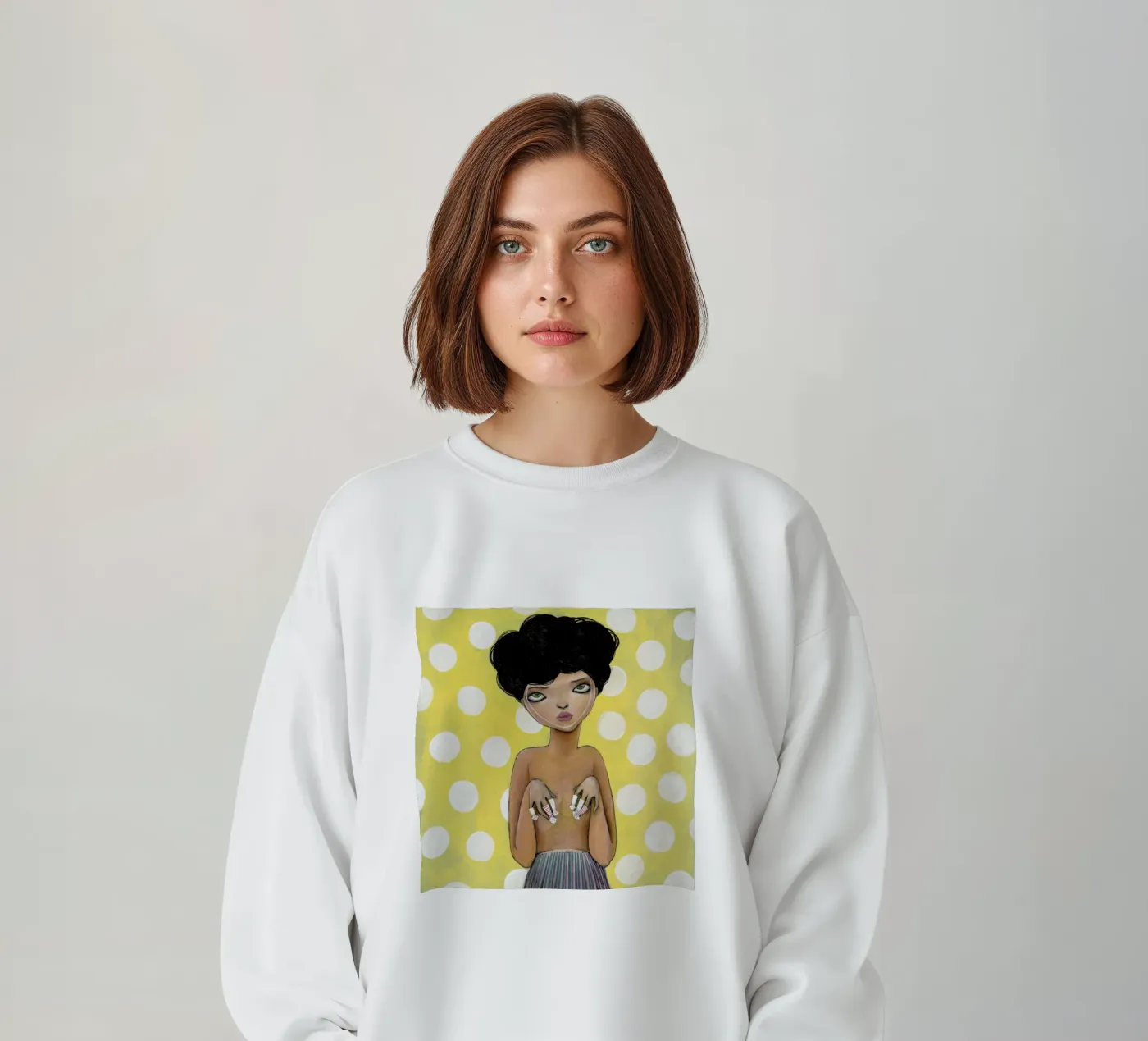 Dots sweatshirt van Lesja Chernish