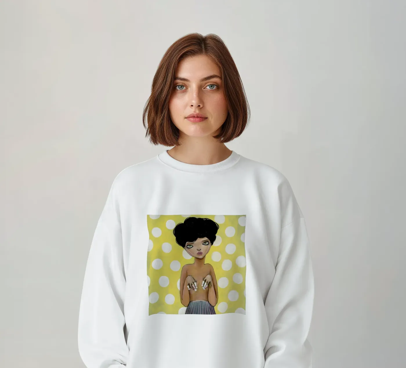 Dots sweatshirt van Lesja Chernish