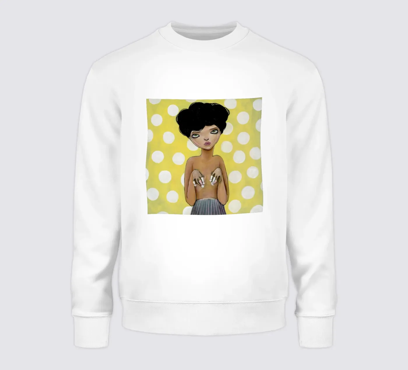 Dots sweatshirt van Lesja Chernish