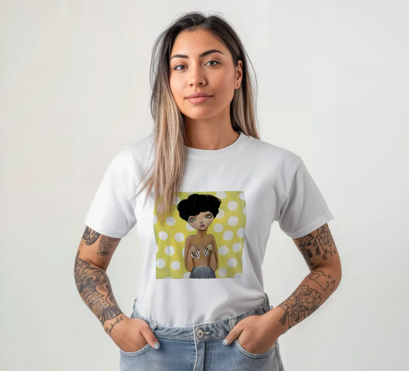 Dots t-shirt da Lesja Chernish