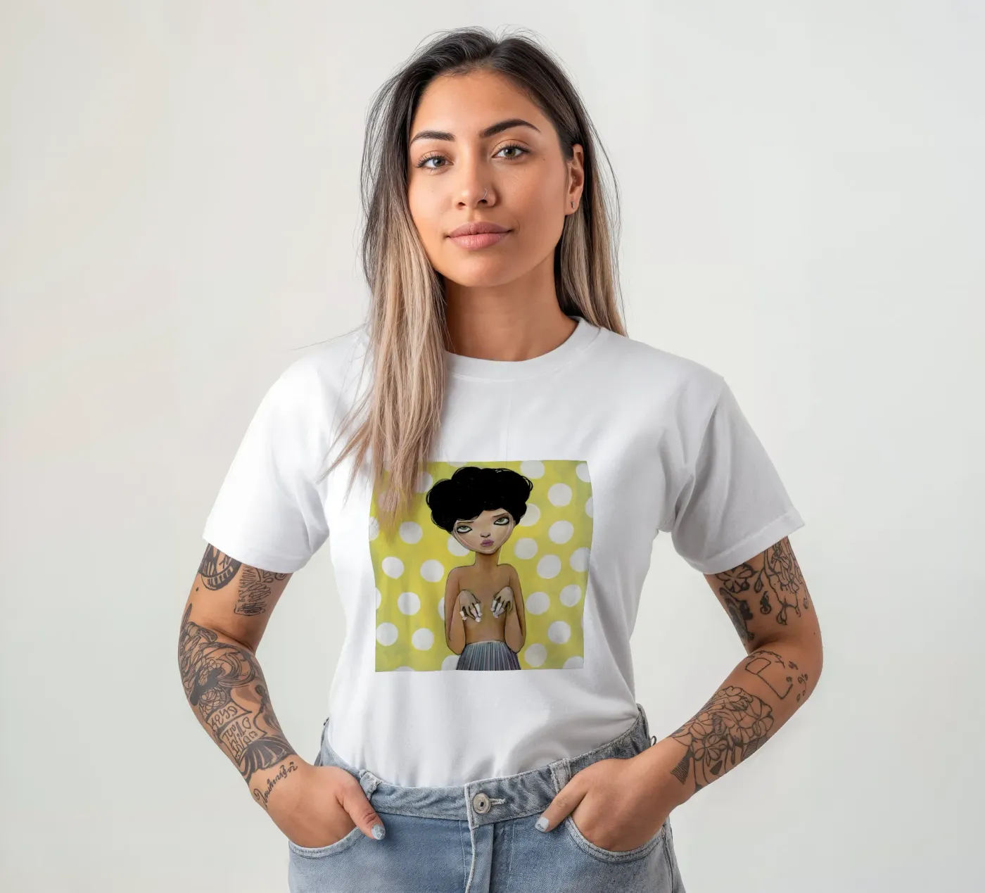 Dots t-shirt da Lesja Chernish