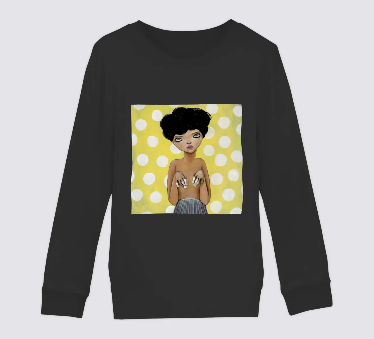 Dots felpa bambino da Lesja Chernish