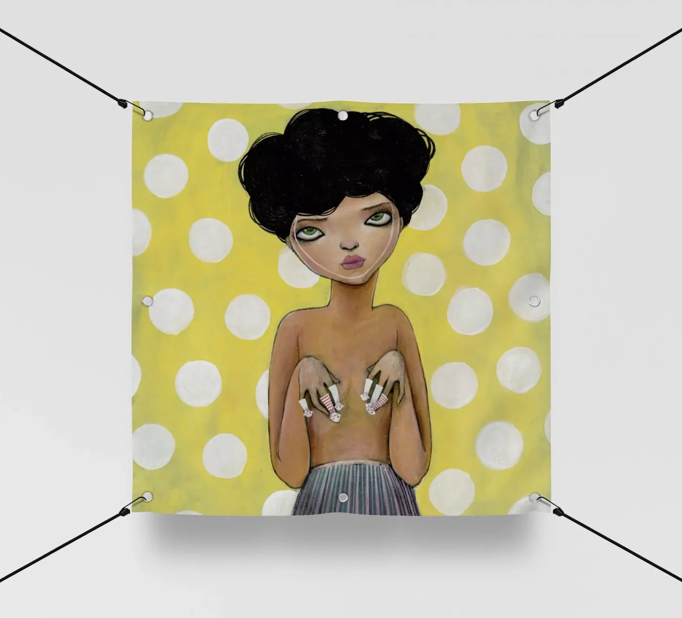 Dots telo in pvc da Lesja Chernish