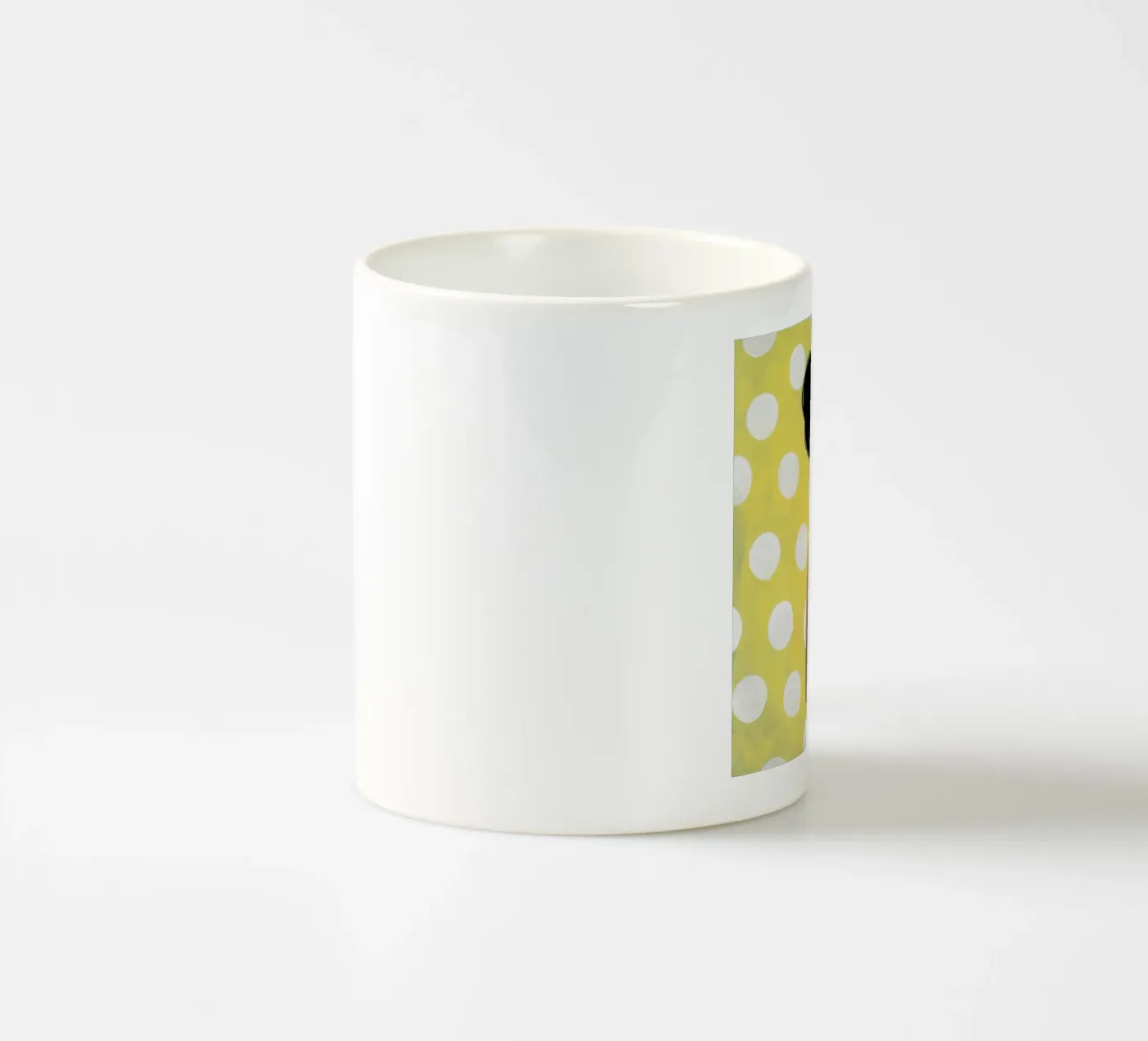 Dots ceramic mug by Lesja Chernish