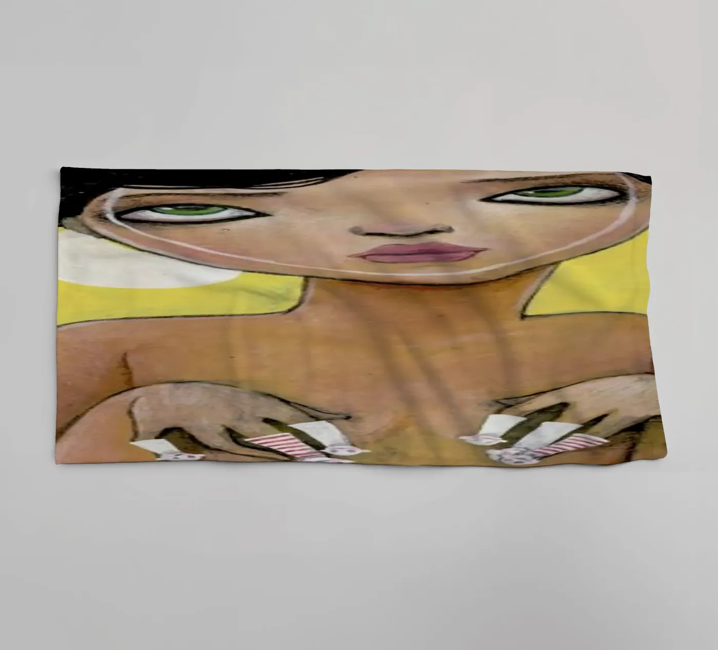 Dots Handtuch von Lesja Chernish