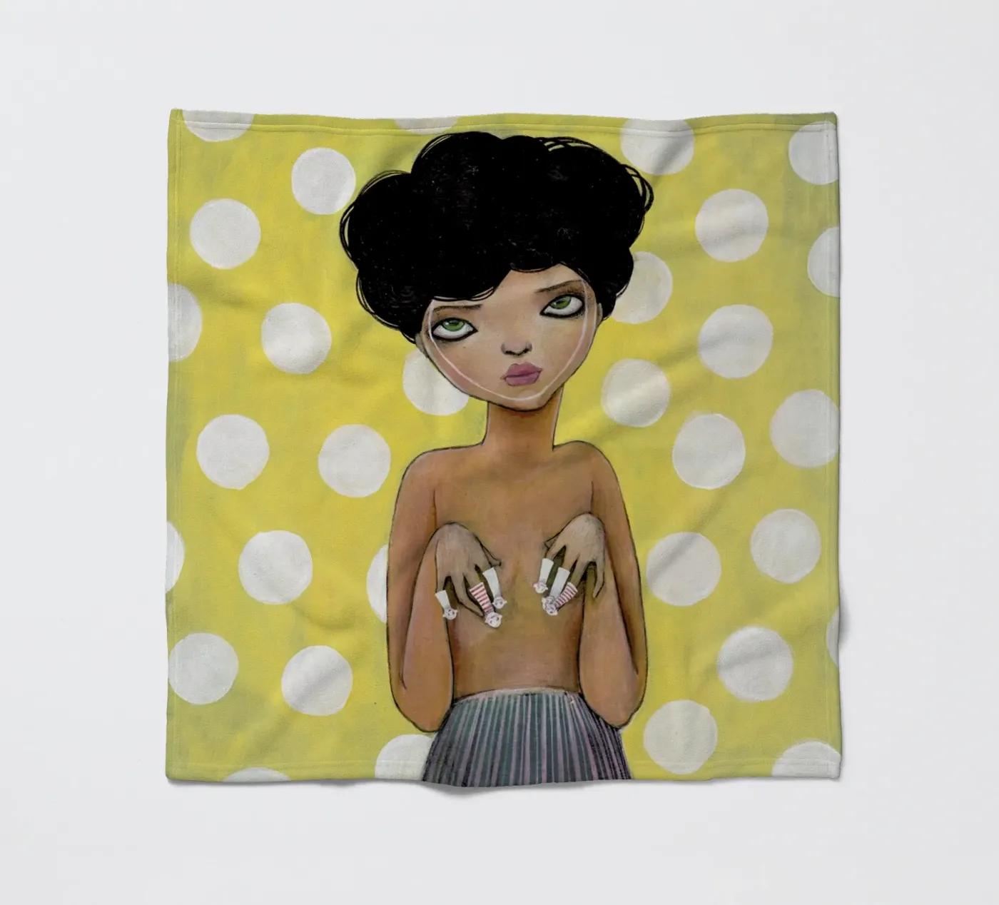 Dots fleecedeken van Lesja Chernish