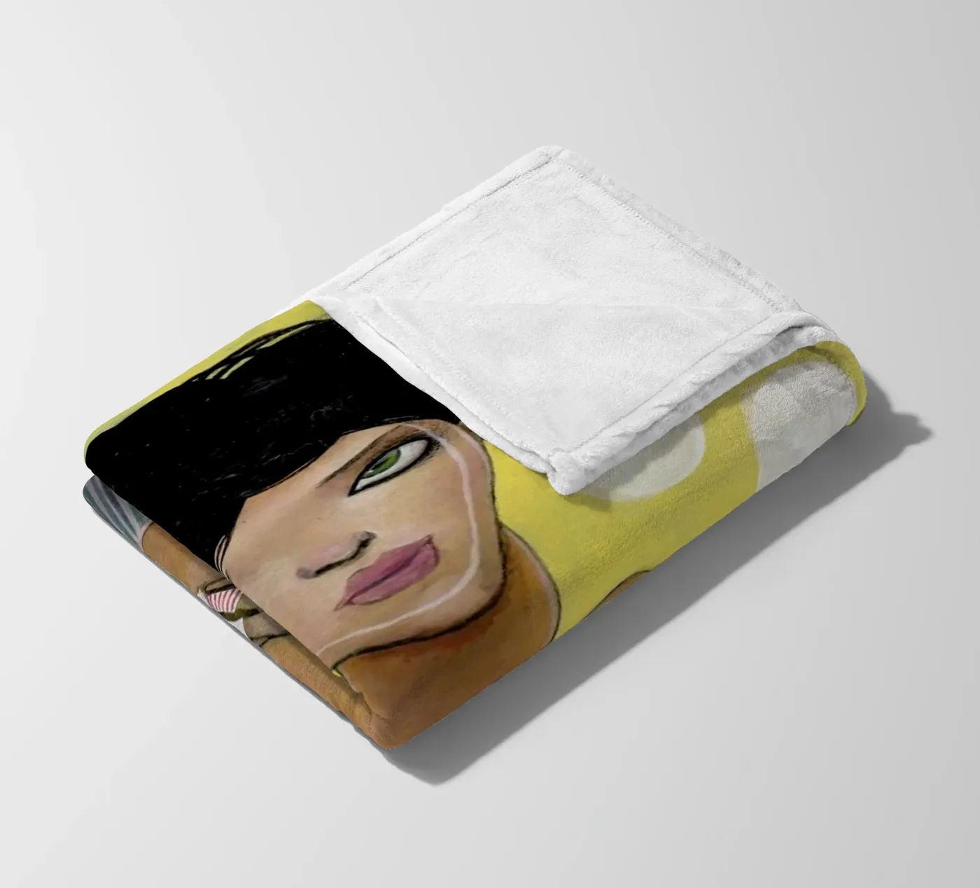 Dots plaid polaire de Lesja Chernish