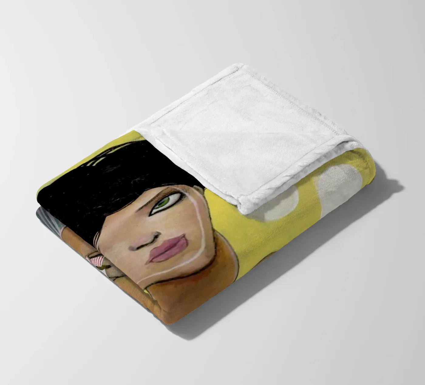 Dots plaid polaire de Lesja Chernish