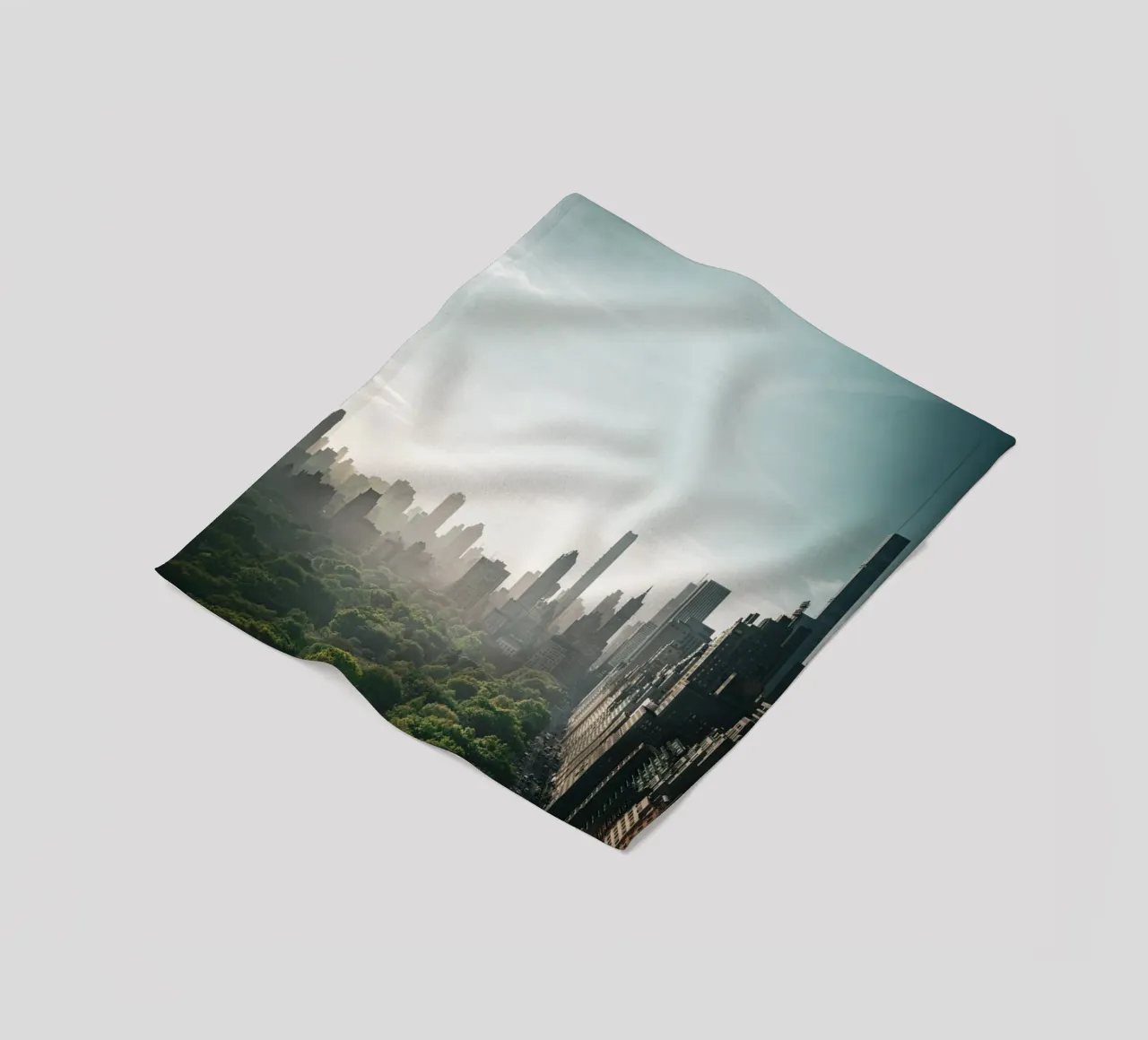 New York coperta in pile da Flo Klein