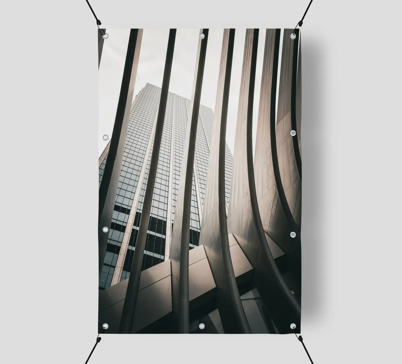 New York Oculus pvc cover by Flo Klein