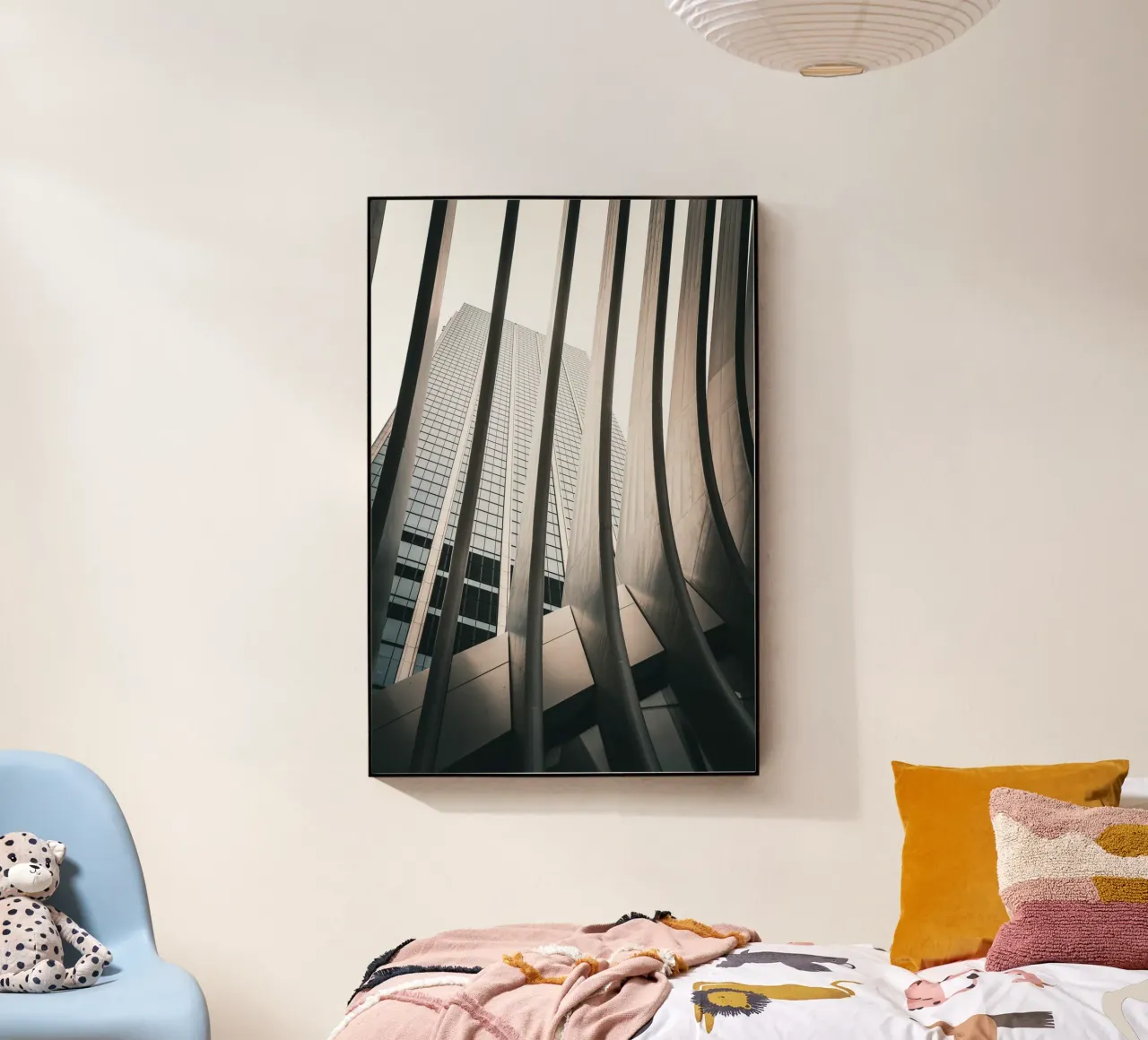 New York Oculus plexiglass da Flo Klein