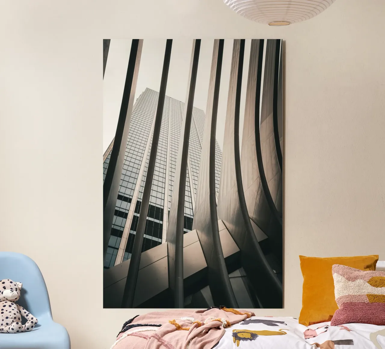 New York Oculus alu-dibond by Flo Klein