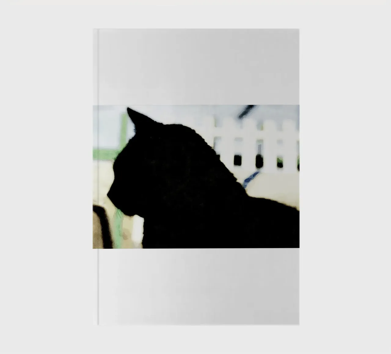 Black cat notebook by Massimo Frascogna