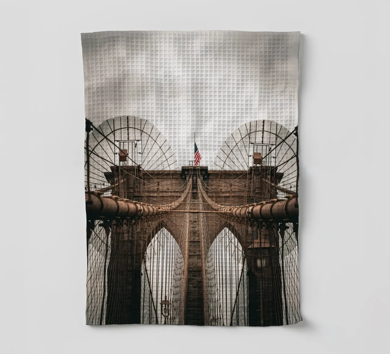 Brooklyn Bridge canovaccio da cucina da Flo Klein