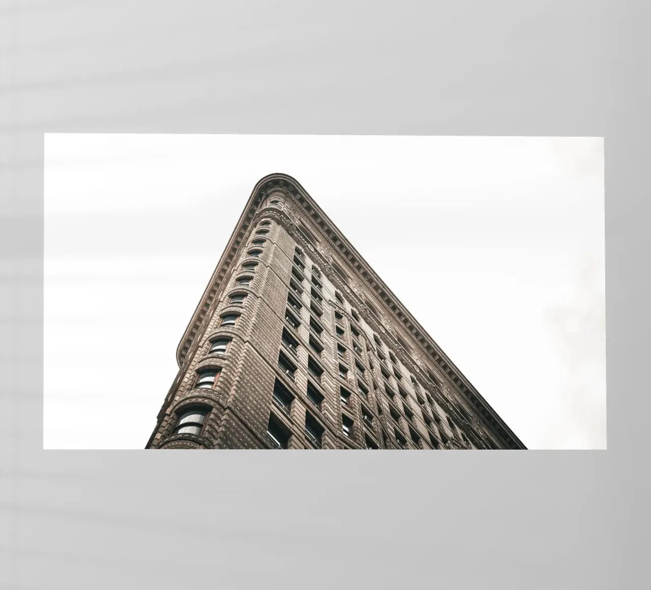 flatiron building pellicola backlit da Flo Klein