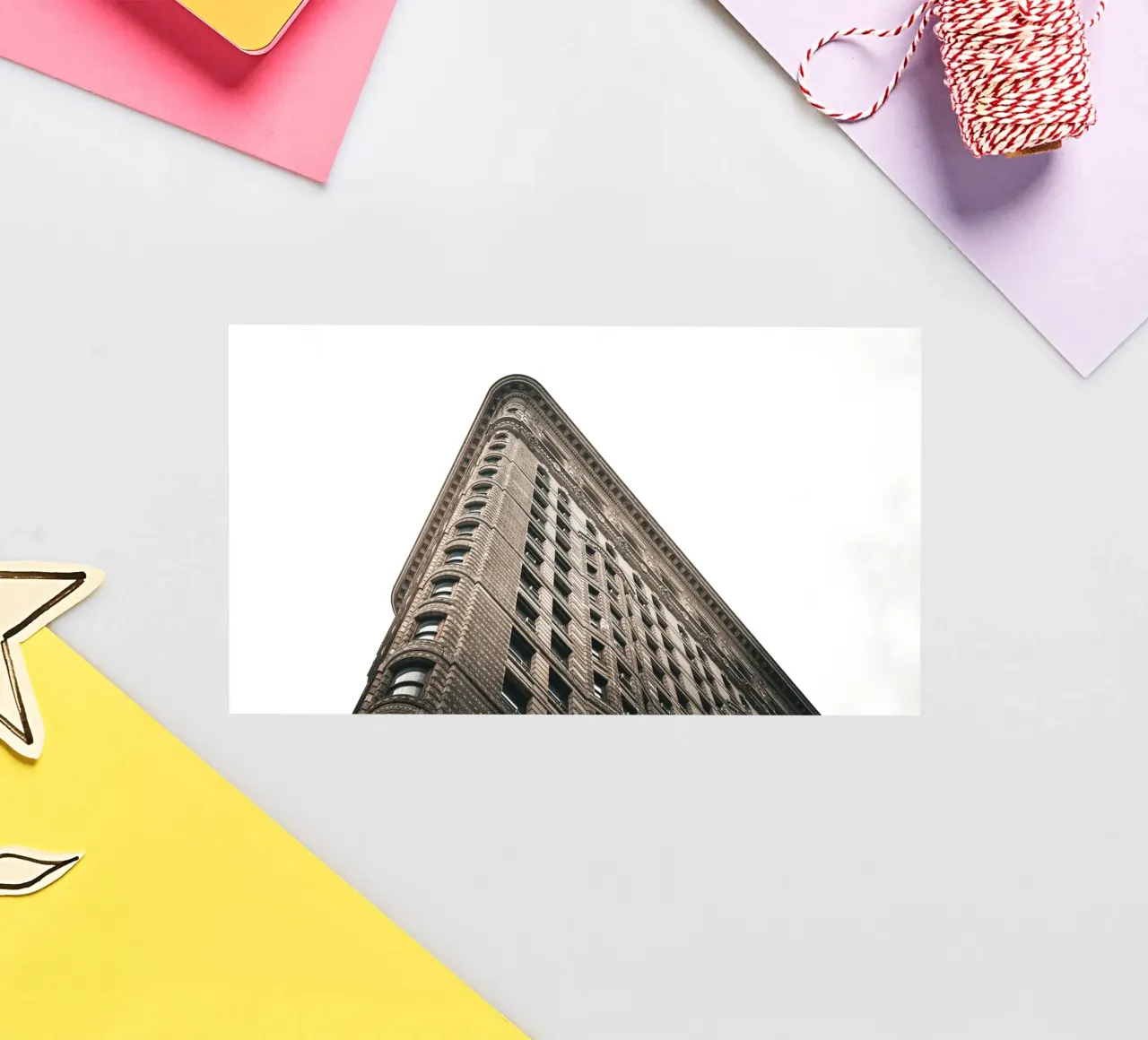 flatiron building sticker by Flo Klein