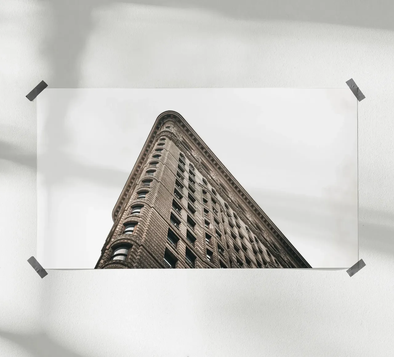 flatiron building carta hahnemühle da Flo Klein