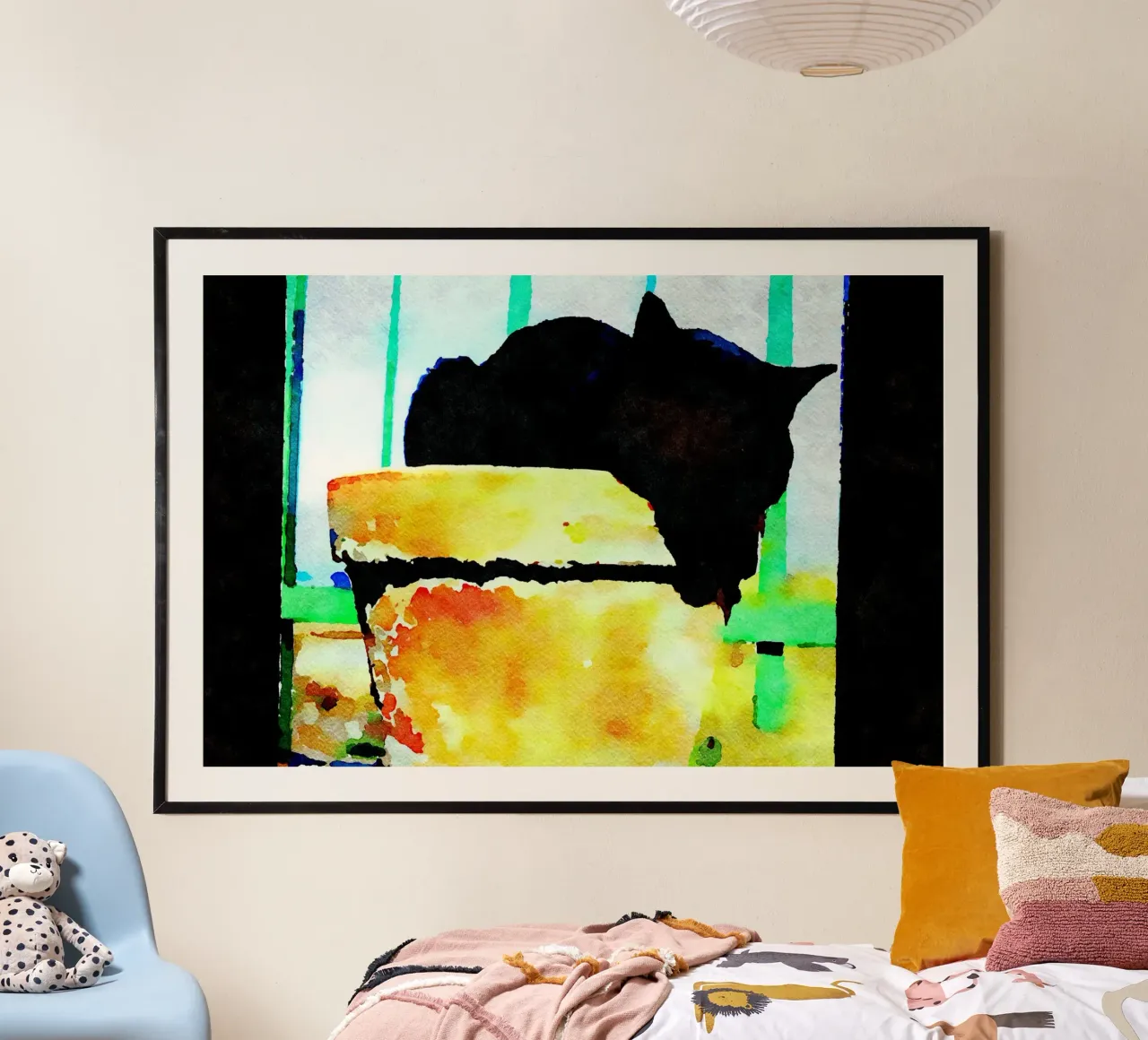 Gatto nero poster da Massimo Frascogna