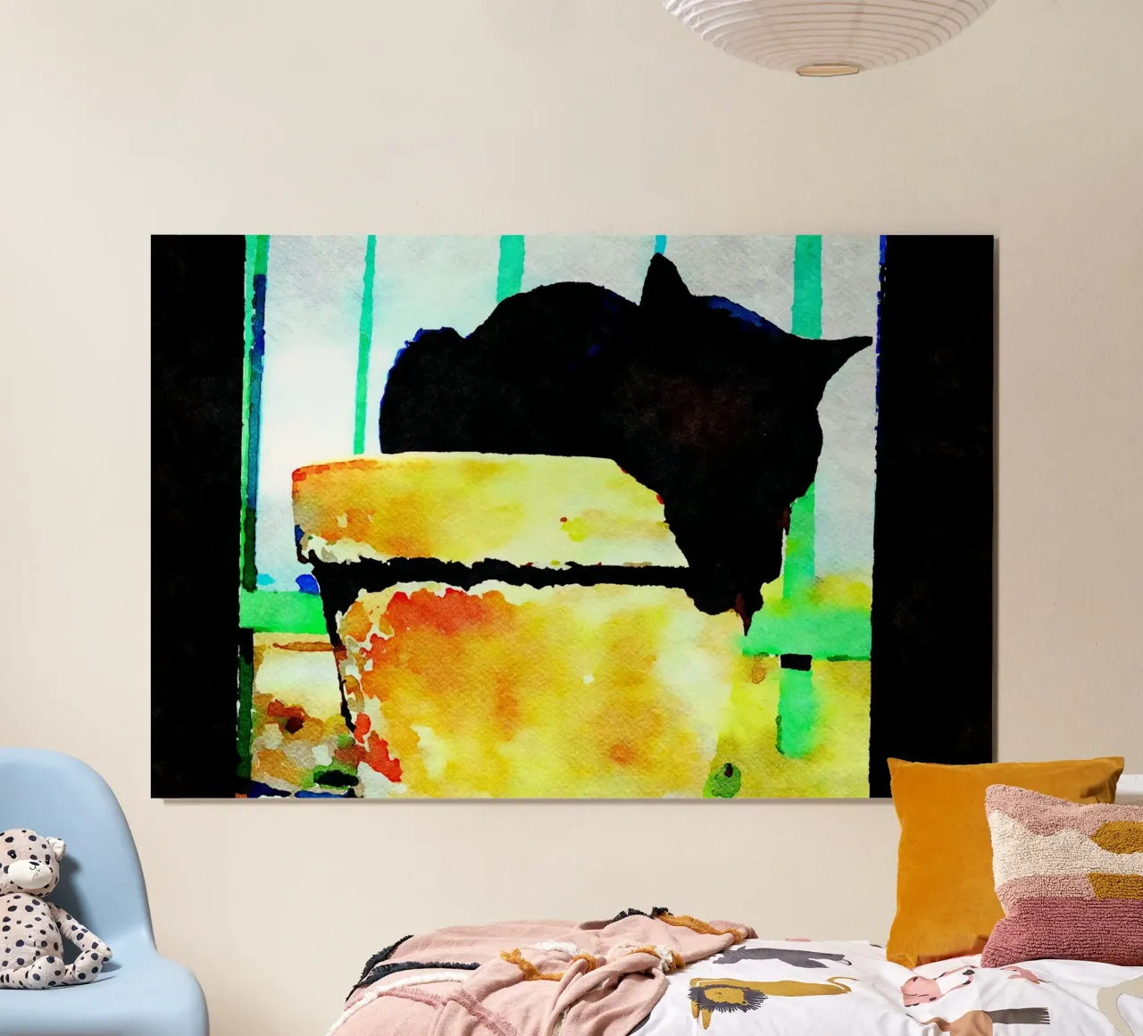 Gatto nero poster da Massimo Frascogna