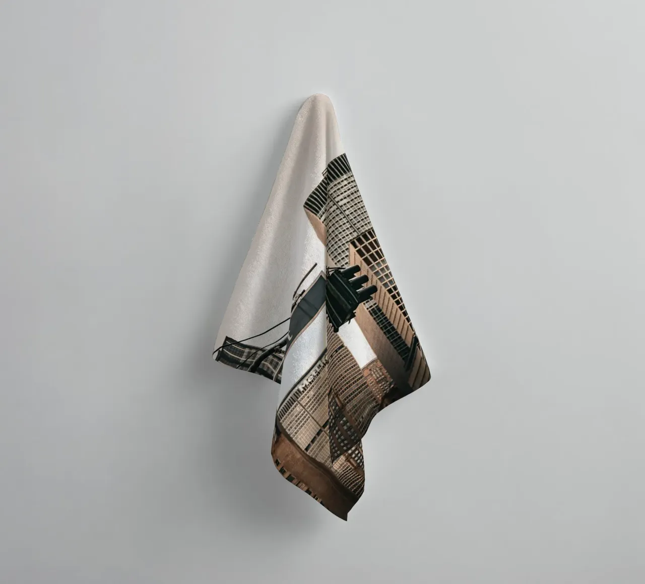 New York towel by Flo Klein