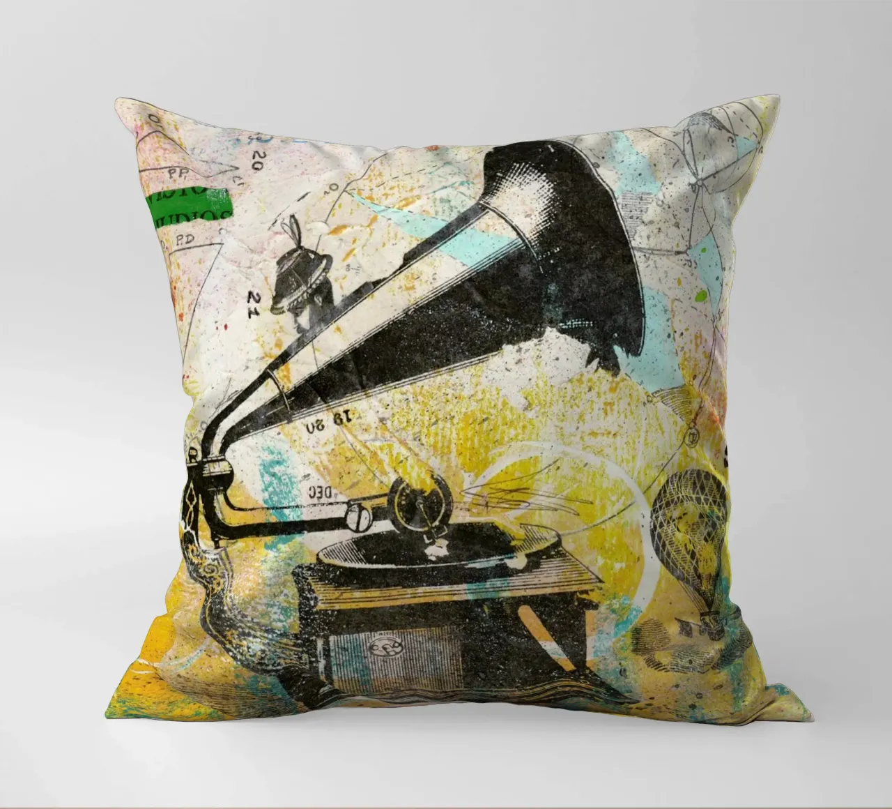 Gramophone cuscino da Tameo