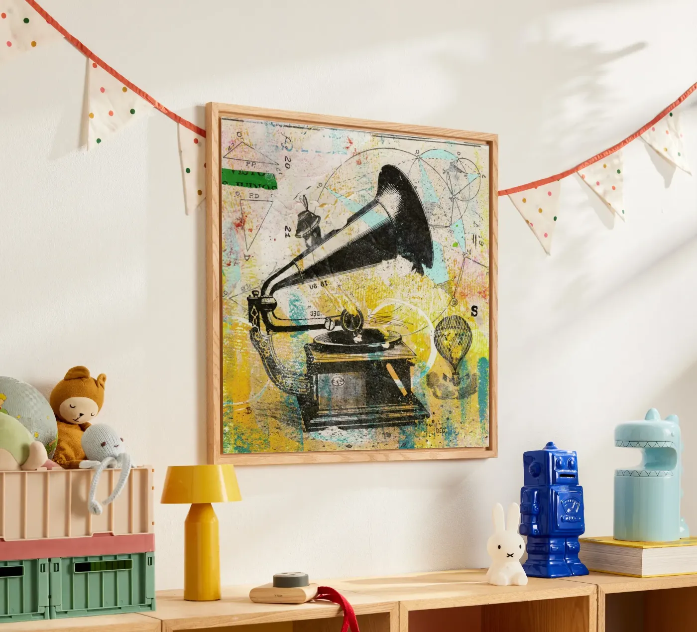 Gramophone plexiglas de Tameo