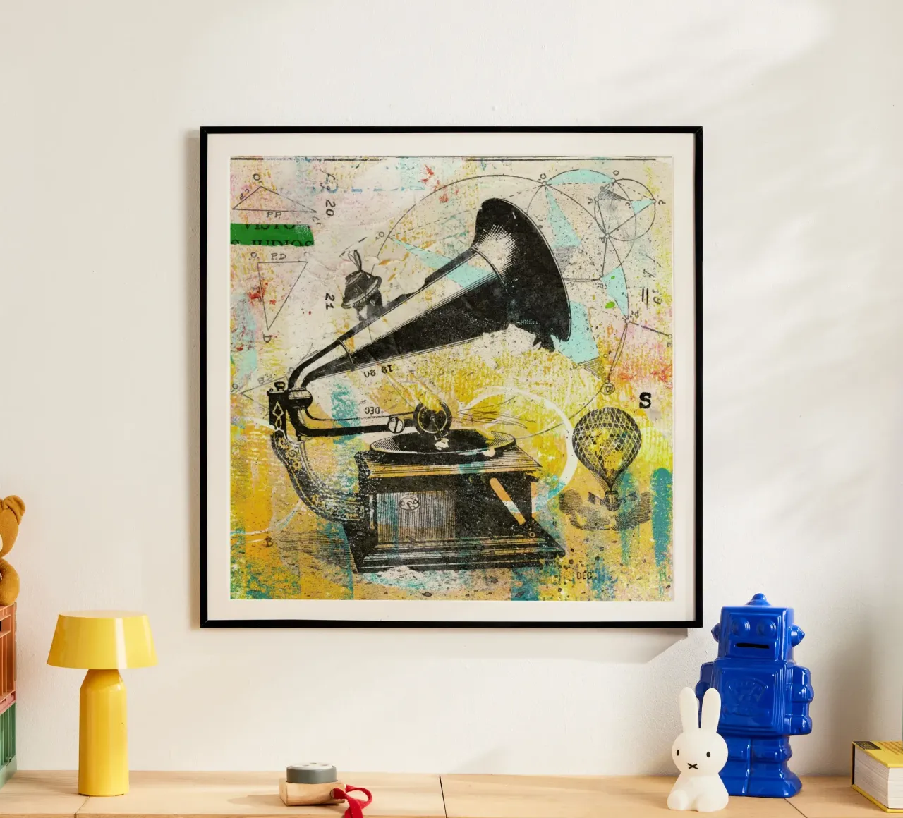 Gramophone poster da Tameo