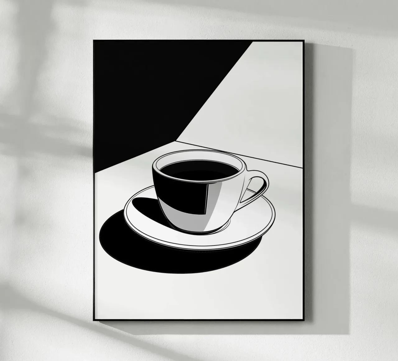 caffè minimalista plexiglass da Spice & Style